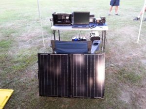 ARES go box with solar panels